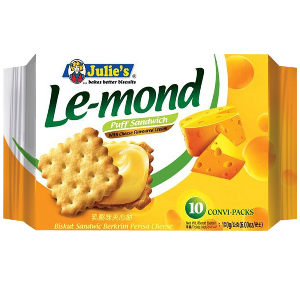 Julie's LEMond Cheddar Cheese 180g