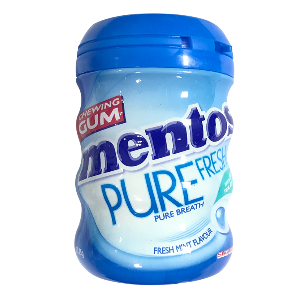 Mentos Pure Fresh Fresh Mint France Bottle 57.7gm