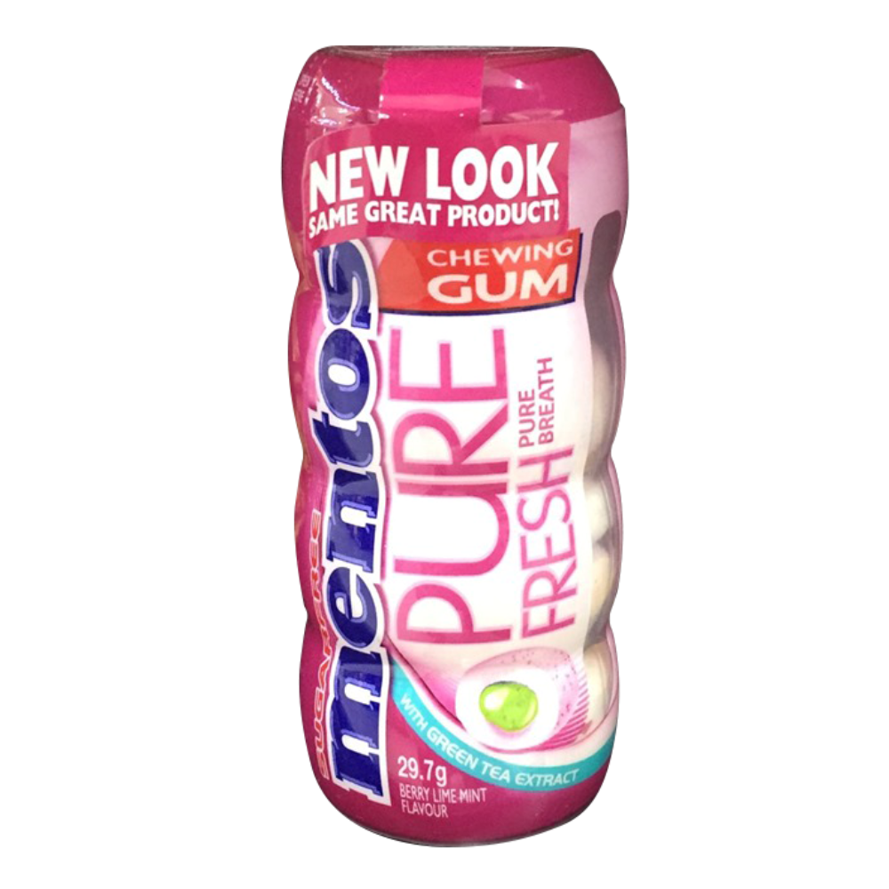 Mentos Berry Limemint Pocket Bottle 29.7g