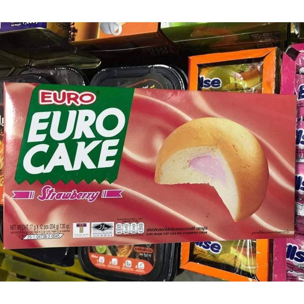 Euro cake Custard 12pieces – ESC