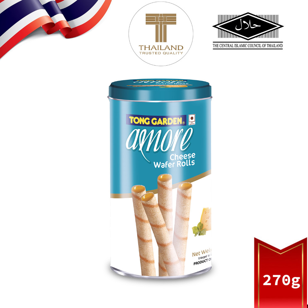 Tong Garden Wafer Roll Cheese 270g