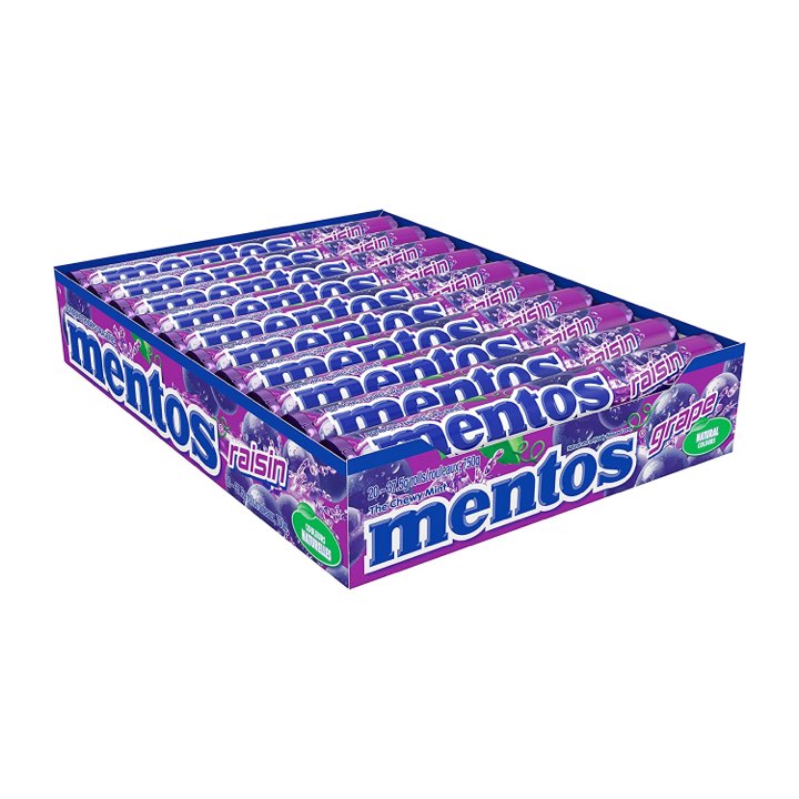 MENTOS GRAPE CANDY-37G