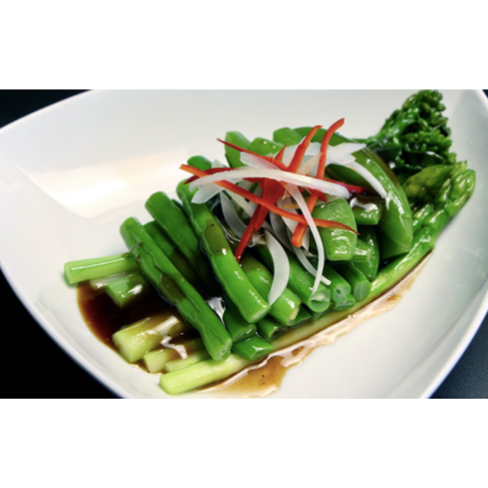 WOKFRIED GREEN VEGETABLE IN OYSTER SAUCE