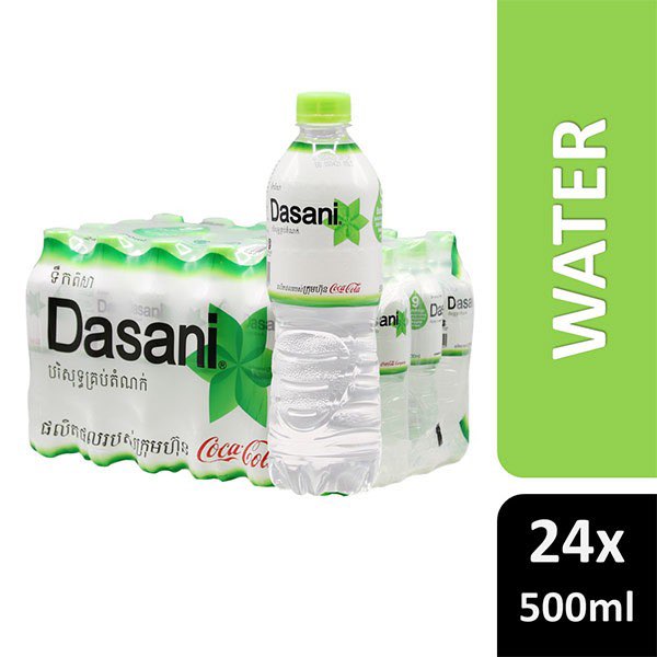 Dasani Water 500mL - 24 Pack