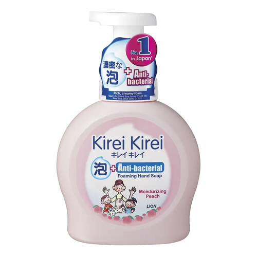 KIREI KIREI MOITURIZED PEACH HAND SOAP 250ML