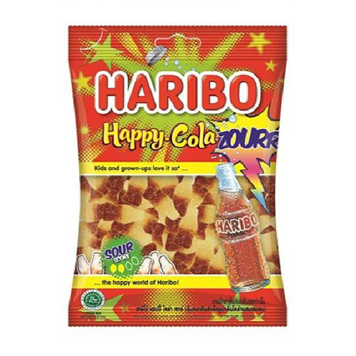 Haribo Happy Cola Sour Fresh Gummy 160g 6165