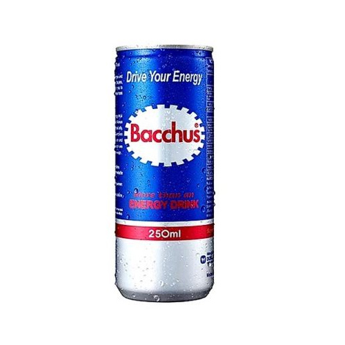 Bacchus Energy Drink Original Can 250ml